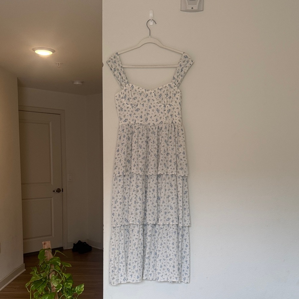 Floral Tiered Maxi Dress